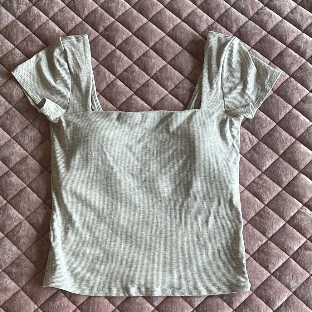 Vuori Gray Fitted Shirt